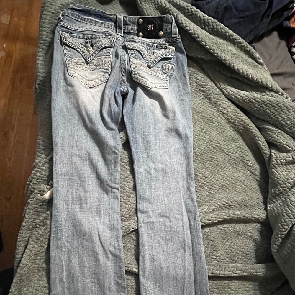 Miss me boot leg jeans